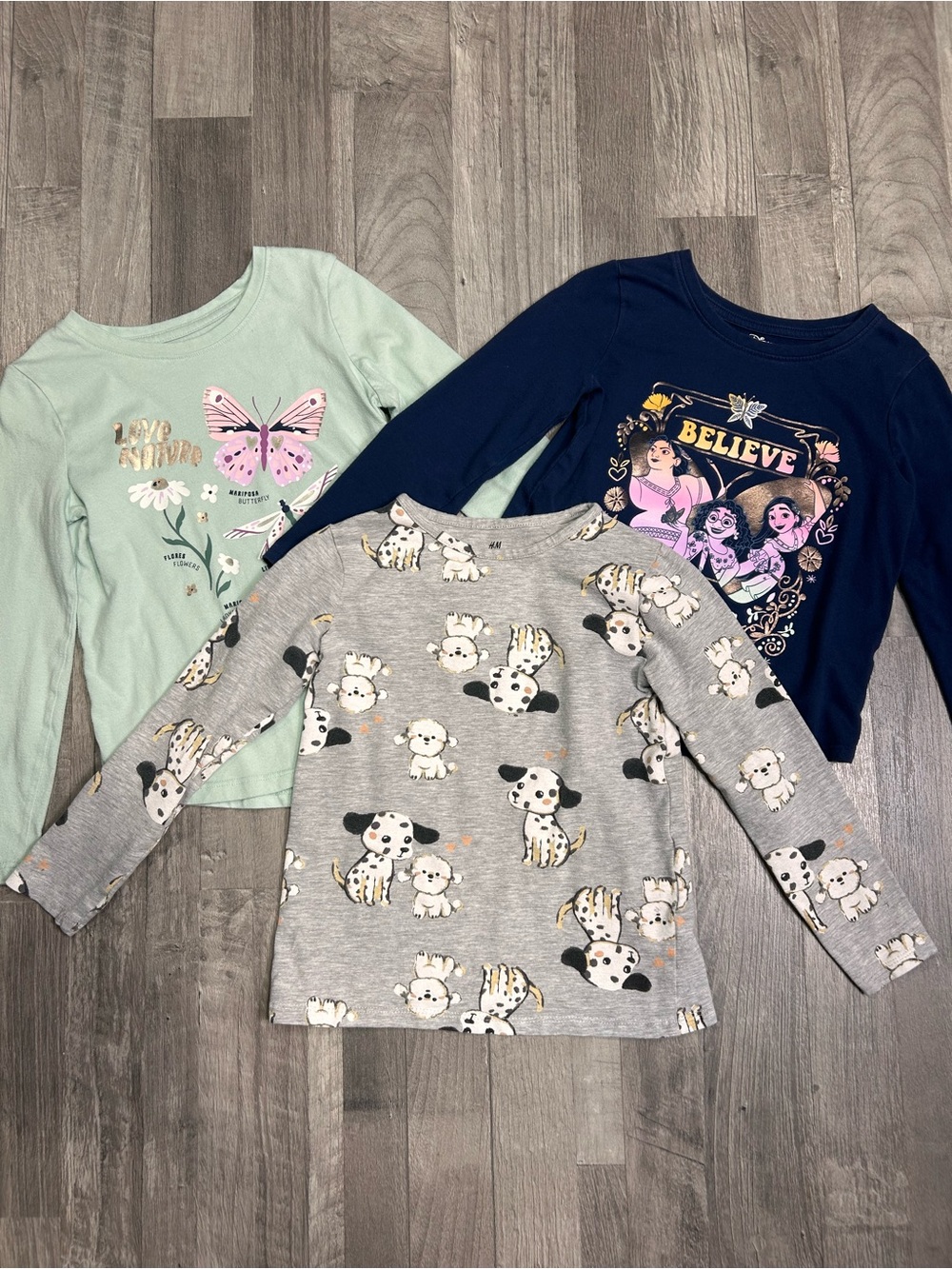 Girls Graphic Long Sleeve Bundle 5T